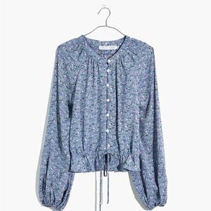 Madewell x Christy Dawn peasant blouse